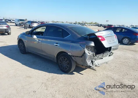 2017 Nissan Sentra S z USA, uszkodzony, nr VIN 3N1AB7AP7HY334534